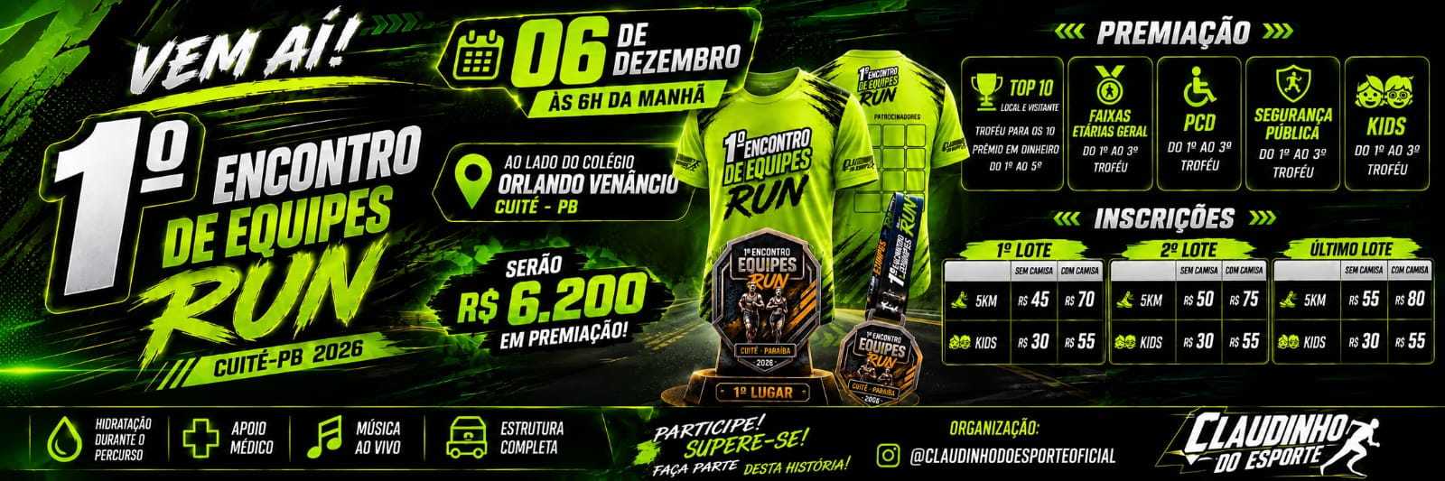 1º ENCONTRO DE EQUIPES RUN